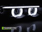 Mobile Preview: 3D LED Angel Eyes Scheinwerfer für BMW 7er E38 94-98 schwarz